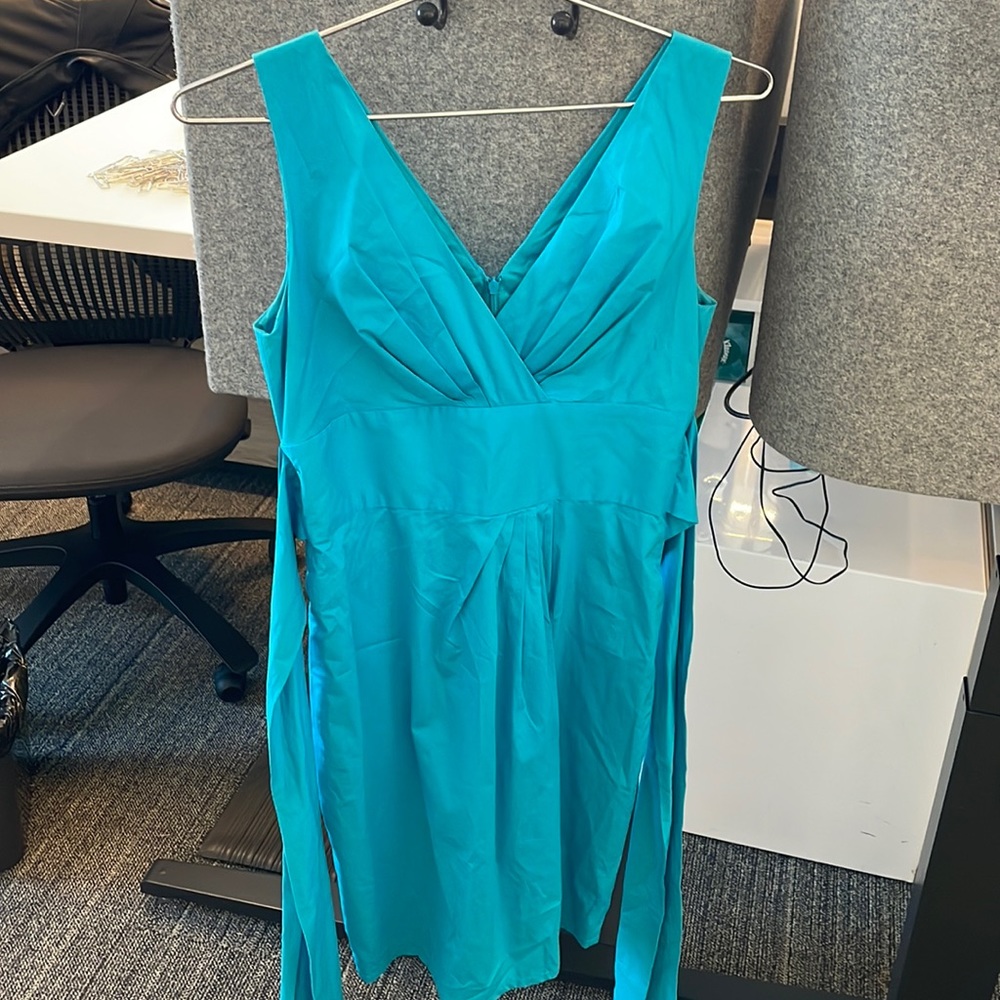 Max Mara Blue Dress